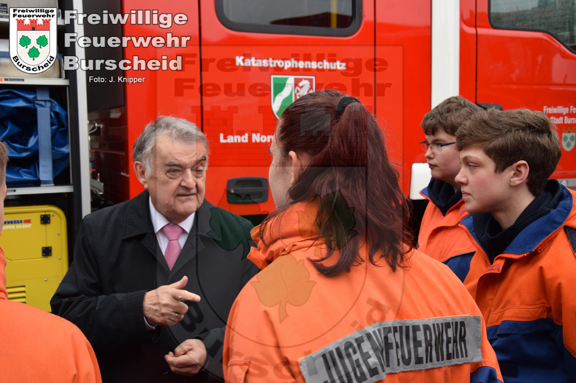 Reul und Jugendfeuerwehr