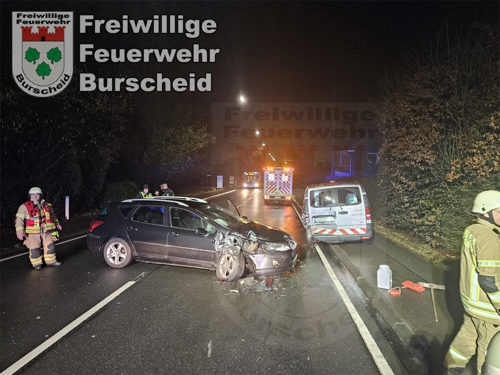 Einsatzfoto Verkehrsunfall 05.02.2024